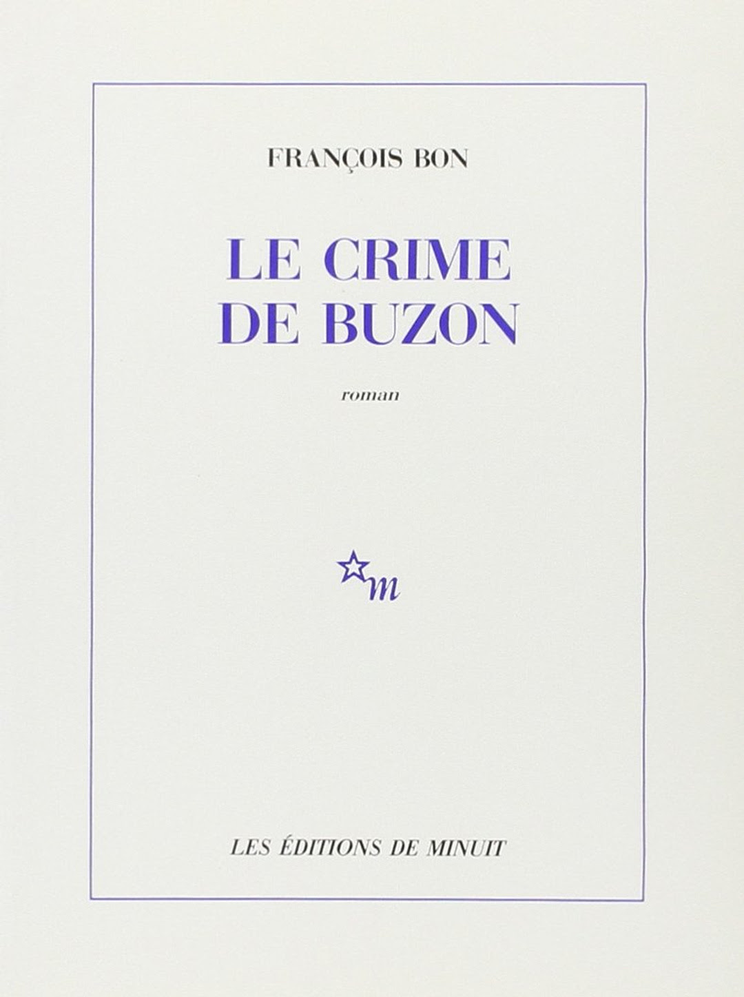 Le crime de Buzon